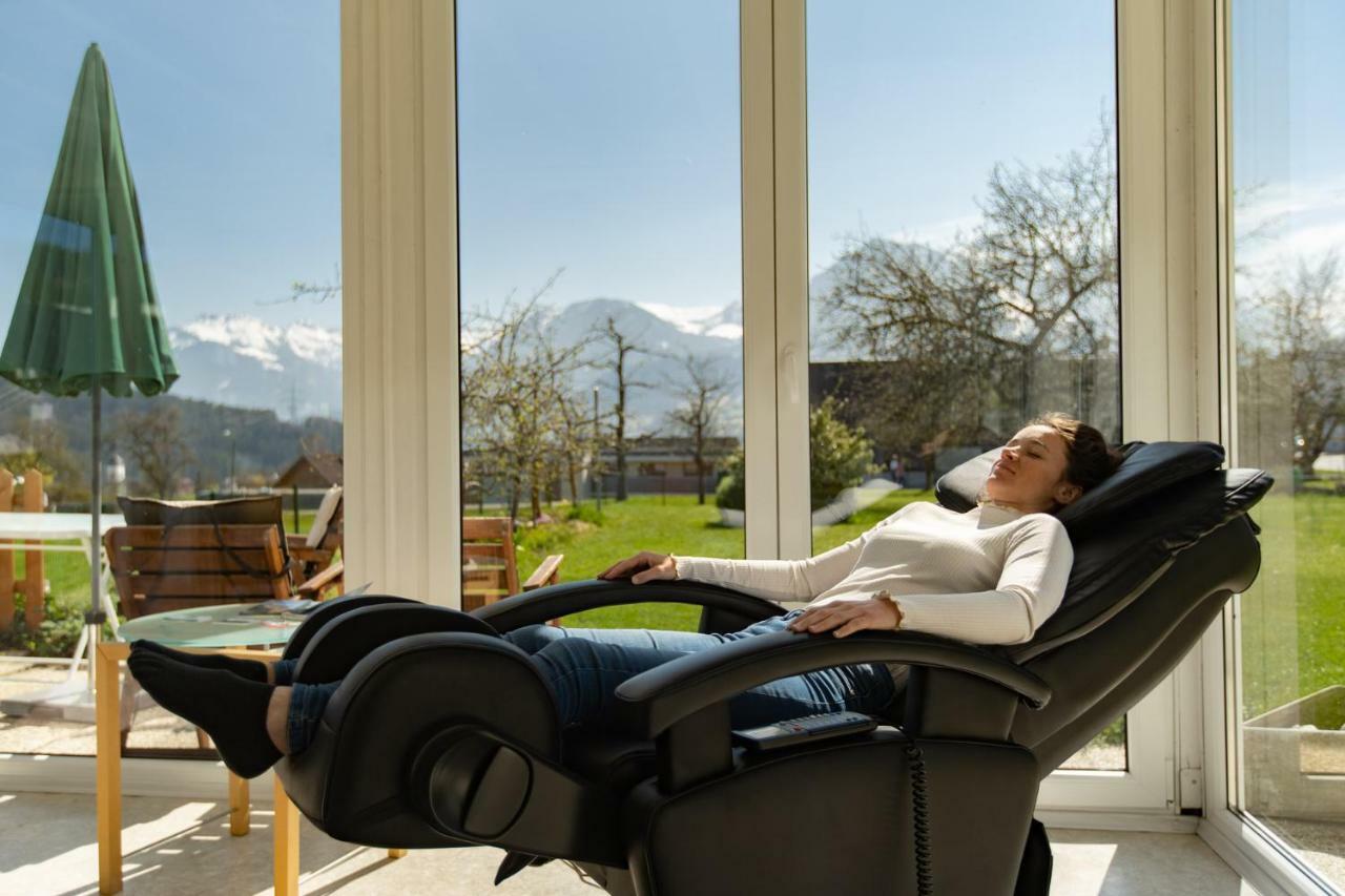 Ferienwohnung Metzler - Blick Auf Die Berge Göfis Dış mekan fotoğraf