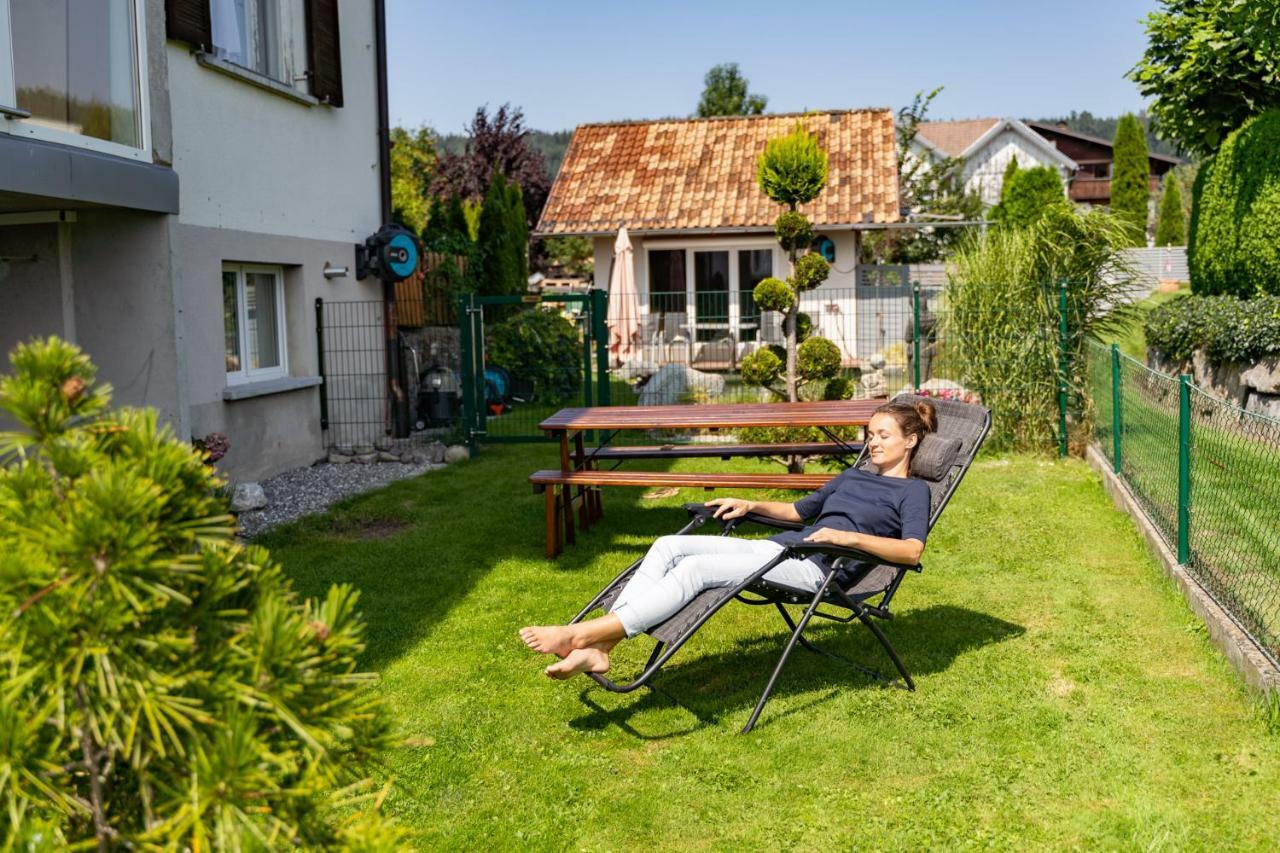 Ferienwohnung Metzler - Blick Auf Die Berge Göfis Dış mekan fotoğraf